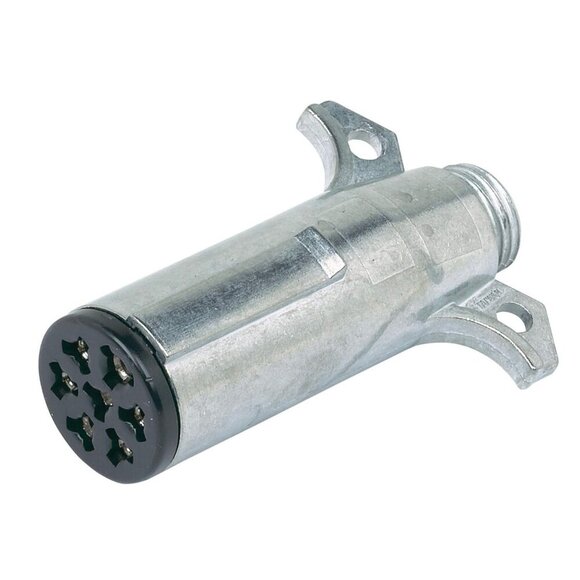 Hopkins 52024 7 Way Pin Type Trailer End Connector - Picture 1 of 2